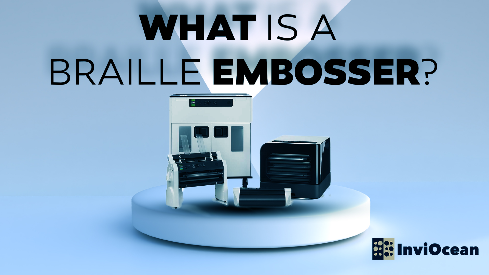 What is a braille embosser