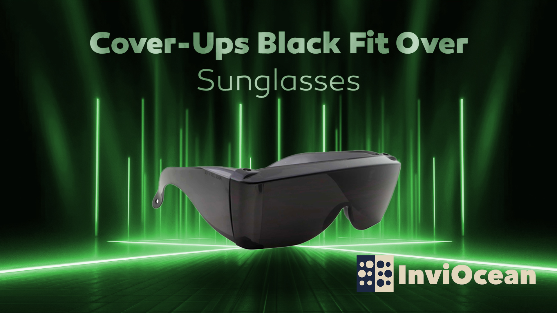 Cover-Ups Black Fit Over Sunglasses