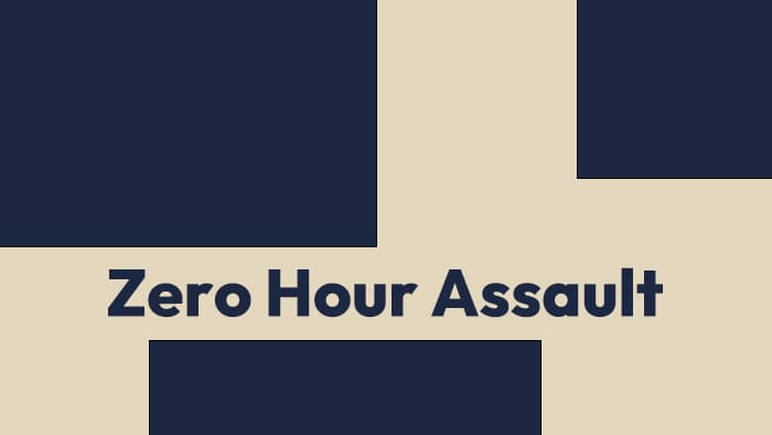 Avatar of the game Zero Hour Assault