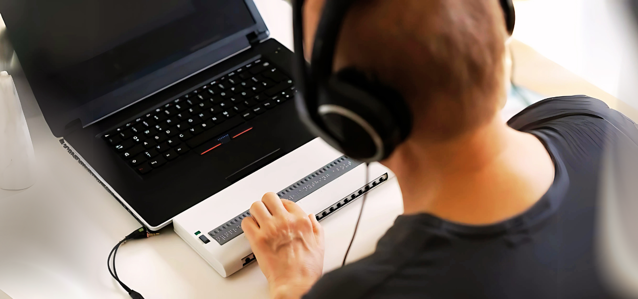 AI and Work for the Blind