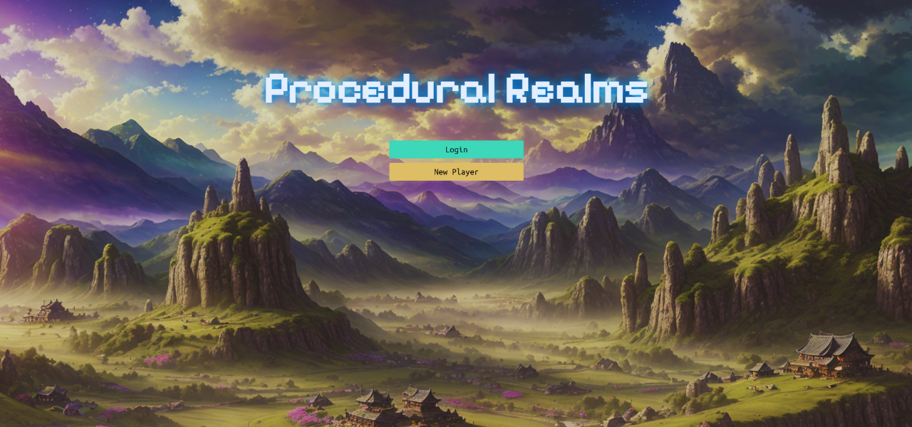 General Impression of Procedural Realms