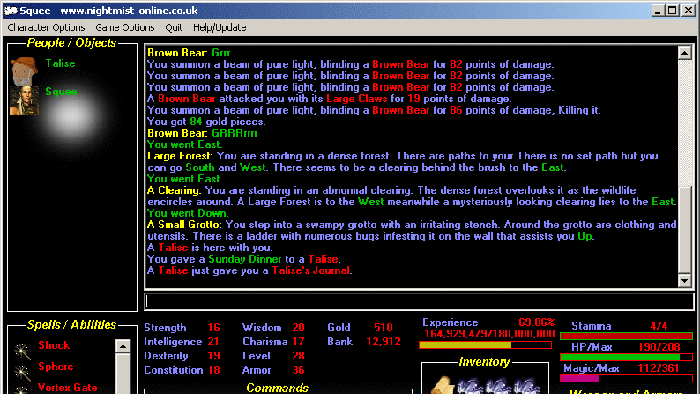 Avatar of the game Nightmist Online