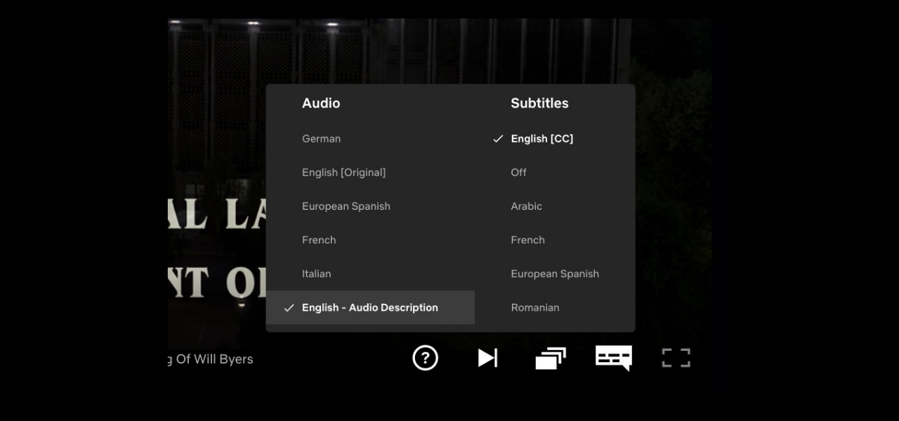 Audio Description