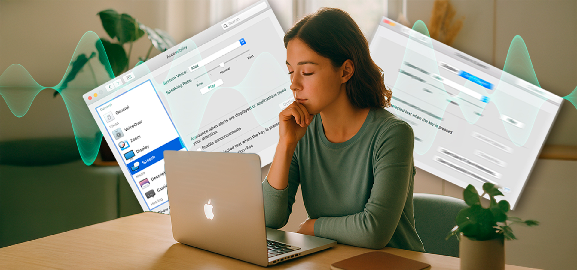 The Voice That Makes the Screen Accessible